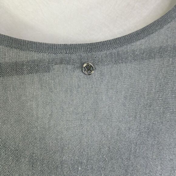 Lululemon Enlightened Pullover Poncho Sweater Gray - Picture 6 of 6